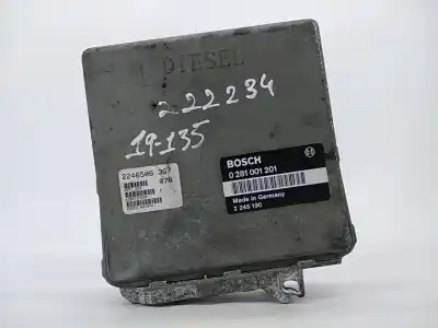Peça sobressalente para automóvel em segunda mão centralina de motor uce por bmw 3 touring (e36) 325 tds referências oem iam 0281001201