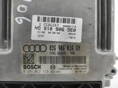 Second-hand car spare part ecu engine control for audi a4 b7 avant (8ed) 2.0 tdi oem iam references 03g906016gn   Second-hand car spare part ecu engine control for audi a4 b7 avant (8ed) 2.0 tdi oem iam references 03g906016gn