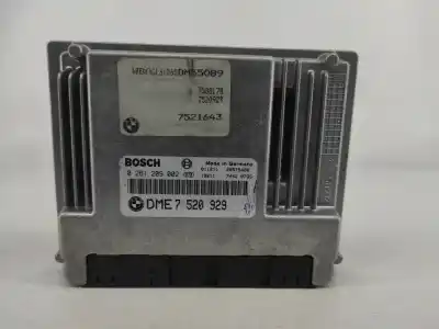 Peça sobressalente para automóvel em segunda mão centralina de motor uce por bmw 7 (e65, e66, e67) 745 i. li referências oem iam 7520929