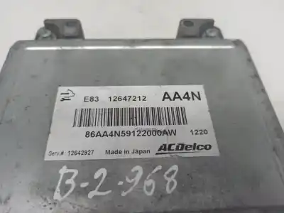 Автозапчасти б/у блок управления двигателем за opel astra j (p10) 1.6 turbo (68) ссылки oem iam 12647212  