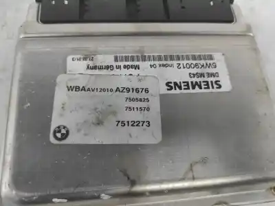 Second-hand car spare part ecu engine control for bmw 3 (e46) 320 i oem iam references 7505825  
