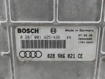 Pezzo di ricambio per auto di seconda mano centralina motore per audi a4 avant (8d5, b5) 113 m/380 gasóleo 1998 5p riferimenti oem iam 028906021ce  