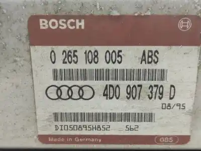 Second-hand car spare part abs control unit for audi a4 b5 (8d2) 1.9 tdi oem iam references 0265108005  
