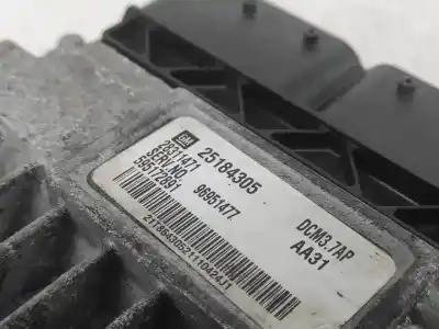 Second-hand car spare part ecu engine control for opel antara (l07) 2.2 cdti oem iam references 25184305  
