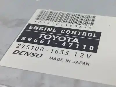 Автозапчасти б/у блок управления двигателем за toyota prius hatchback (_w2_) 1.5 hybrid (nhw20_) ссылки oem iam 8966147110  
