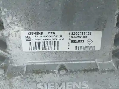 Автозапчасти б/у блок управления двигателем за renault modus / grand modus (f/jp0_) 1.2 (jp0c jp0k fp0c fp0k fp0p jp0p jp0t) ссылки oem iam 8200414422  