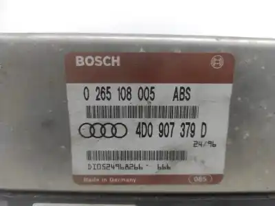 Автозапчастина б/у блок управління abs для audi a4 b5 avant (8d5) 1.9 tdi посилання на oem iam 0265108005  