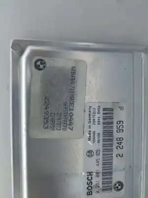 Second-hand car spare part ecu engine control for bmw 3 (e46) 320 d oem iam references 2248959  