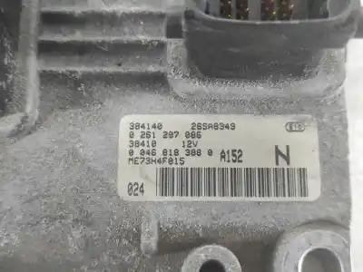 Second-hand car spare part ecu engine control for fiat stilo (192) 1.2 16v oem iam references 384140  