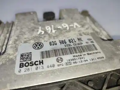 Автозапчастина б/у ебу контролер двигуна для volkswagen passat variant (3c5) 2.0 tdi 16v посилання на oem iam 03g906021nk  