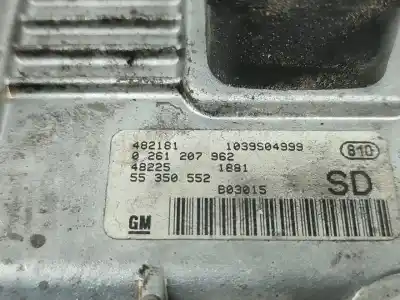 Автозапчастина б/у ебу контролер двигуна для opel corsa c (x01) 1.2 (f08 f68) посилання на oem iam 0261207962  