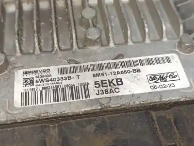 Pièce détachée automobile d'occasion calculateur moteur ecu pour ford c-max (dm2) 2.0 tdci références oem iam 8m5112a650bb  