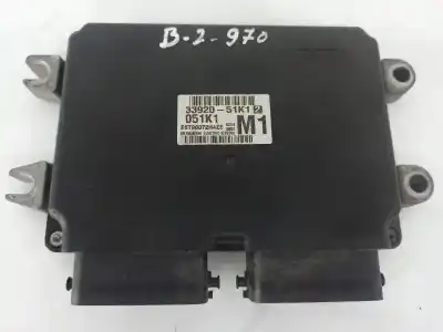 Peça sobressalente para automóvel em segunda mão centralina de motor uce por opel agila (b) (h08) 1.2 (f68) referências oem iam 3392051k12