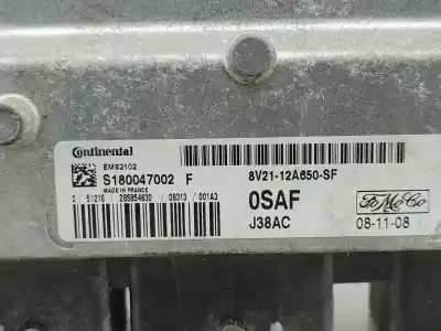 Автозапчасти б/у блок управления двигателем за ford fiesta vi (cb1, ccn) 1.25 ссылки oem iam 8v2112a650sf  