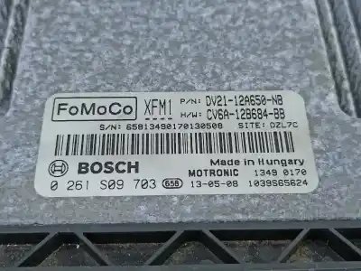 Автозапчастина б/у ебу контролер двигуна для ford b-max (jk) 1.0 ecoboost посилання на oem iam dv2112a650nb  