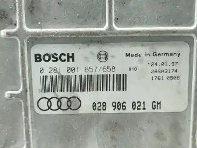 Автозапчастина б/у ебу контролер двигуна для audi a4 b5 (8d2) 1.9 tdi посилання на oem iam 0281001657  