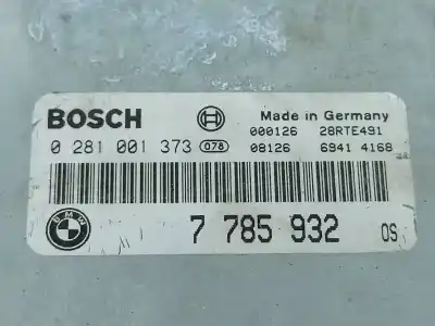 Second-hand car spare part ecu engine control for bmw 5 (e39) 525 tds oem iam references 7785932  