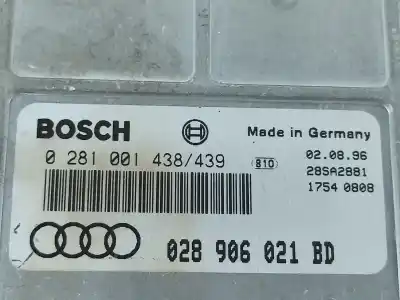 Second-hand car spare part ecu engine control for audi a4 avant (8d5, b5) 113 m/380 gasóleo 1998 5p oem iam references 028906021bd  