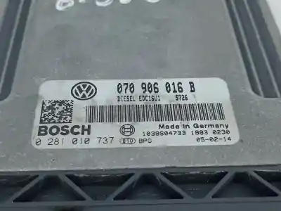 Pezzo di ricambio per auto di seconda mano centralina motore per volkswagen phaeton (3d1, 3d2, 3d3, 3d4, 3d6, 3d7, 3d8, 3d9) 5.0 v10 tdi 4motion riferimenti oem iam 070906016b  