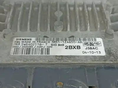 Peça sobressalente para automóvel em segunda mão centralina de motor uce por ford focus c-max (dm2) 2.0 tdci referências oem iam 3m5112a650ab  