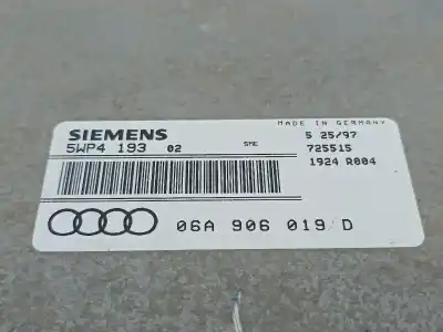 Автозапчасти б/у блок управления двигателем за audi a3 (8l1) 1.6 ссылки oem iam 06a906019d  