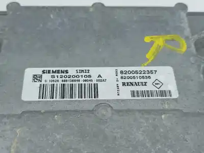 Tweedehands auto-onderdeel ecu motorcontroller voor renault clio iii (br0/1, cr0/1) 1.2 16v (br02 br0j br11 cr02 cr0j cr11) oem iam-referenties 8200522357  