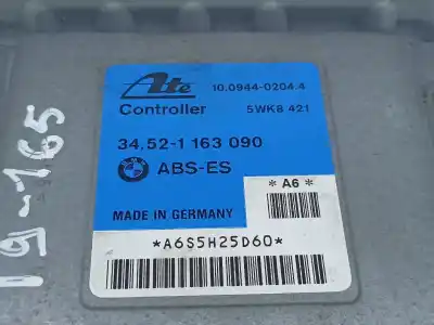 Peça sobressalente para automóvel em segunda mão boitier de commande de abs por bmw 3 touring (e36) 318 tds referências oem iam 34521163090  
