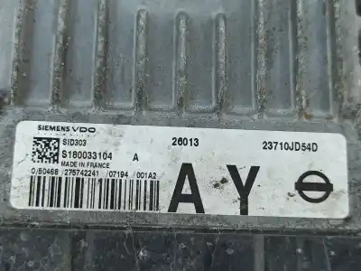 Автозапчасти б/у блок управления двигателем за nissan qashqai / qashqai +2 i (j10, nj10, jj10e) 1.5 dci ссылки oem iam s180033104   Автозапчасти б/у блок управления двигателем за nissan qashqai / qashqai +2 i (j10, nj10, jj10e) 1.5 dci ссылки oem iam s180033104