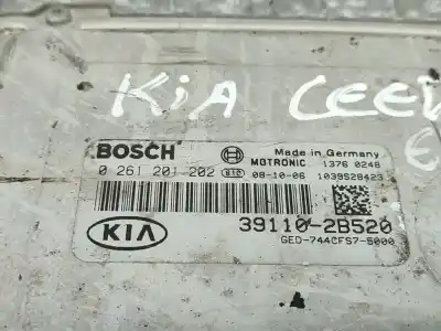 Second-hand car spare part ecu engine control for kia ceed sw (ed) 1.4 oem iam references 0261201202  