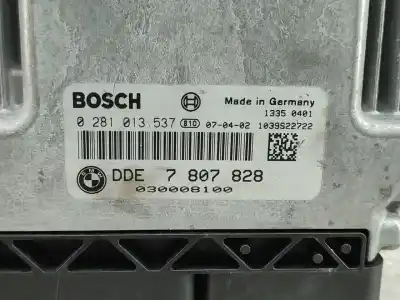 Second-hand car spare part ecu engine control for bmw 1 (e81) 118 d oem iam references 0281013537  