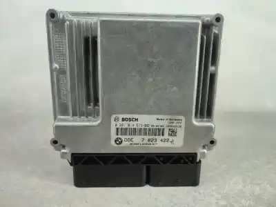Peça sobressalente para automóvel em segunda mão centralina de motor uce por bmw 1 (e87) 118 d referências oem iam 0281014573
