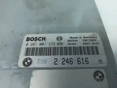 Second-hand car spare part ecu engine control for bmw 5 (e39) 525 tds oem iam references 2246616  