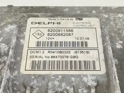 Автозапчастина б/у ебу контролер двигуна для renault twingo ii (cn0_) 1.5 dci (cn0e) посилання на oem iam 8200911566  