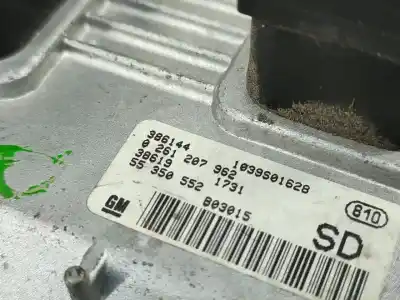 Second-hand car spare part ecu engine control for opel corsa c (x01) 1.2 (f08 f68) oem iam references 0261207962  