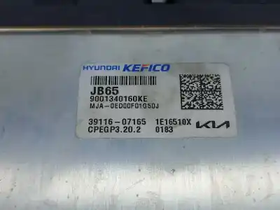 Second-hand car spare part ecu engine control for kia picanto (ja) 1.0 cat oem iam references 3911607165  