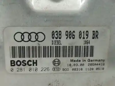 Second-hand car spare part ecu engine control for audi a4 b5 avant (8d5) 1.9 tdi oem iam references 038906019br  