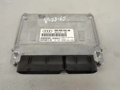 Second-hand car spare part ecu engine control for audi a3 (8p1) 1.6 gpl 2006 3p oem iam references 06a906033bb