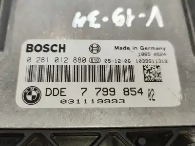 Second-hand car spare part ecu engine control for bmw 1 (e87) 118 d oem iam references 0281012880  