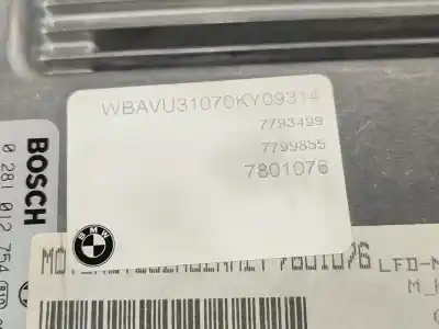Tweedehands auto-onderdeel ecu motorcontroller voor bmw 3 touring (e91) 320 d oem iam-referenties 0281012754  
