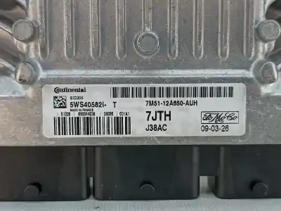 Second-hand car spare part ecu engine control for ford c-max (dm2) 1.8 tdci oem iam references 7m5112a650auh  