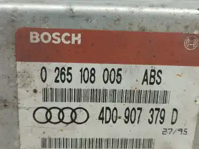 Pièce détachée automobile d'occasion boitier de commande de abs pour audi a4 b5 (8d2) 1.9 tdi références oem iam 4d0907379d   Pièce détachée automobile d'occasion boitier de commande de abs pour audi a4 b5 (8d2) 1.9 tdi références oem iam 4d0907379d