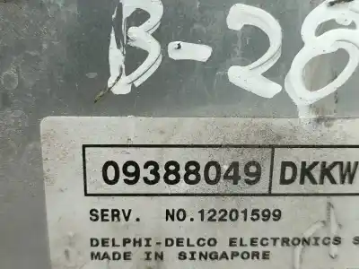 Second-hand car spare part ecu engine control for daewoo tacuma 2.0 cat oem iam references 09388049  