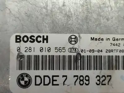 Second-hand car spare part ecu engine control for bmw 3 compact (e46) 320 td oem iam references 0281010575  