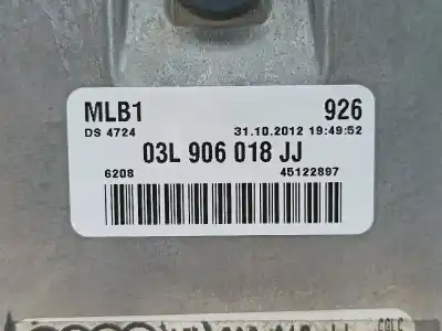 Автозапчасти б/у блок управления двигателем за audi a4 b8 avant (8k5) 2.0 tdi ссылки oem iam 03l906018jj  
