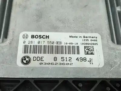 Second-hand car spare part ecu engine control for bmw x1 (e84) xdrive 18 d oem iam references 0281017550  