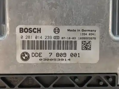 Tweedehands auto-onderdeel ecu motorcontroller voor bmw 3 (e90) 318 d oem iam-referenties dde7809001  