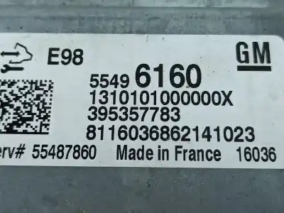 Автозапчасти б/у блок управления двигателем за opel corsa e (x15) 1.3 cdti (08 68) ссылки oem iam 55496160  