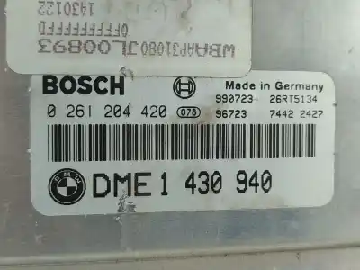 Second-hand car spare part ecu engine control for bmw 3 touring (e46) 318 i oem iam references 7503298  