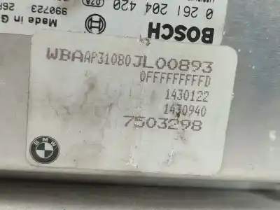 Second-hand car spare part ecu engine control for bmw 3 touring (e46) 318 i oem iam references 7503298  