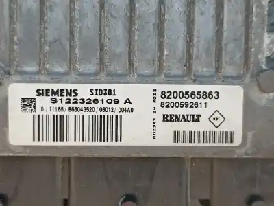 Second-hand car spare part ecu engine control for renault megane ii sedán (lm0/1_) 1.5 dci (lm1e) oem iam references 8200565863   Second-hand car spare part ecu engine control for renault megane ii sedán (lm0/1_) 1.5 dci (lm1e) oem iam references 8200565863